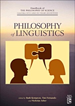 Philosophy of Linguistics - ISBN 9780444517470