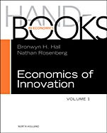 Handbook of the Economics of Innovation - ISBN 9780444519955
