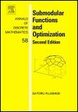Submodular Functions and Optimization - ISBN 9780444520869