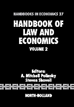 Handbook of Law and Economics - ISBN 9780444531209
