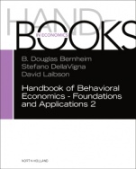 Handbook of Behavioral Economics - Foundations and Applications 2 - ISBN 9780444633750