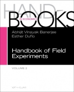 Handbook of Field Experiments - ISBN 9780444640116