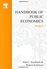 Handbook of Public Economics - ISBN 9780444823144