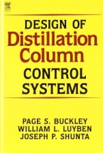 Design of Distillation Column Control Systems - ISBN 9780713135510