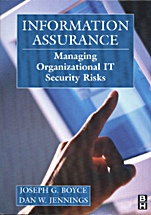 Information Assurance: Managing Organizational IT Security Risks - ISBN 9780750673273