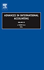 Advances in International Accounting - ISBN 9780762313990