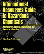International Resources Guide to Hazardous Chemicals - ISBN 9780815514756