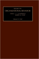 Research in Organizational Behavior - ISBN 9780892326365