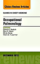 Occupational Pulmonology, An Issue of Clinics in Chest Medicine, Volume 33-4 - ISBN 9781455749058