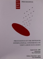 Proceedings 1989 VLDB Conference: 15th International Conference on Very Large Data Bases - ISBN 9781558601017