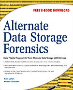 Alternate Data Storage Forensics - ISBN 9781597491631