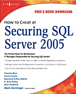 How to Cheat at Securing SQL Server 2005 - ISBN 9781597491969