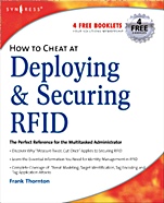 How to Cheat at Deploying and Securing RFID - ISBN 9781597492300