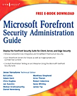 Microsoft Forefront Security Administration Guide - ISBN 9781597492447