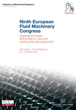 Ninth European Fluid Machinery Congress: Applying the Latest Technology to New and Existing Process Equipment - ISBN 9781843342427
