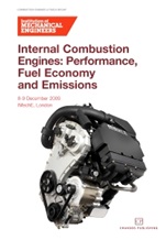 Internal Combustion Engines: Performance, Fuel Economy and Emissions - ISBN 9781843346074