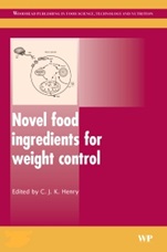 Novel Food Ingredients for Weight Control - ISBN 9781845690304