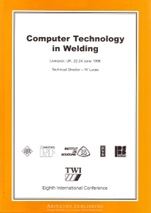 Computer Technology in Welding: Eighth International Conference - ISBN 9781855734159