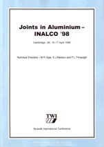 Joints in Aluminium – INALCO ’98: Seventh International Conference - ISBN 9781855734173