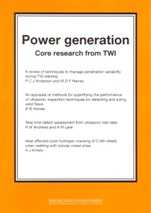 Power Generation: Core Research from TWI - ISBN 9781855735163