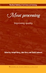 Meat Processing: Improving Quality - ISBN 9781855735835