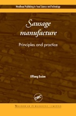 Sausage Manufacture: Principles and Practice - ISBN 9781855737150