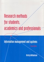 Research Methods for Students, Academics and Professionals: Information Management and Systems - ISBN 9781876938420