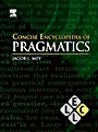Concise Encyclopedia of Pragmatics - ISBN 9780080962979