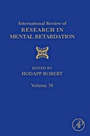International Review of Research in Mental Retardation - ISBN 9780123744678