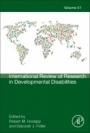 International Review of Research in Developmental Disabilities - ISBN 9780128047859