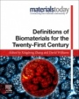 Definitions of Biomaterials for the Twenty-First Century - ISBN 9780128182918