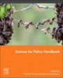 Science for Policy Handbook - ISBN 9780128225967