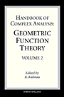 Handbook of Complex Analysis: Geometric Function Theory - ISBN 9780444515476