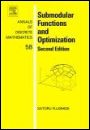 Submodular Functions and Optimization - ISBN 9780444520869