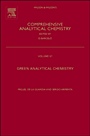 Green Analytical Chemistry: Theory and Practice - ISBN 9780444537096