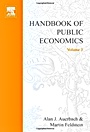 Handbook of Public Economics - ISBN 9780444823144