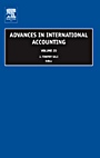 Advances in International Accounting - ISBN 9780762313990