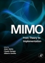 MIMO: From Theory to Implementation - ISBN 9781493301225