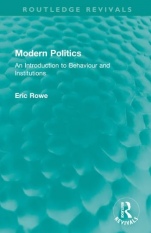 Modern Politics An Introduction to Behaviour and Institutions - ISBN - 9781032535999