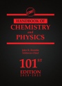 CRC Handbook of Chemistry and Physics, 101st New edition - ISBN 9780367417246