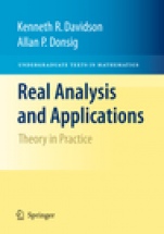 Real Analysis and Applications - ISBN 9780387980973