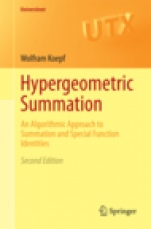 Hypergeometric Summation - ISBN 9781447164630