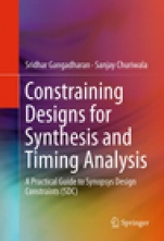 Constraining Designs for Synthesis and Timing Analysis - ISBN 9781461432685