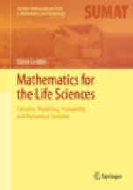 Mathematics for the Life Sciences - ISBN 9781461472759