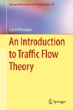 An Introduction to Traffic Flow Theory - ISBN 9781461484349