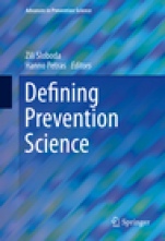Defining Prevention Science - ISBN 9781489974235