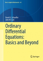 Ordinary Differential Equations: Basics and Beyond - ISBN 9781493963874