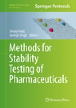 Methods for Stability Testing of Pharmaceuticals - ISBN 9781493976850