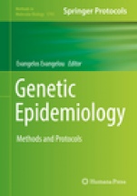 Genetic Epidemiology - ISBN 9781493978670