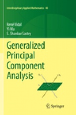 Generalized Principal Component Analysis - ISBN 9781493979127
